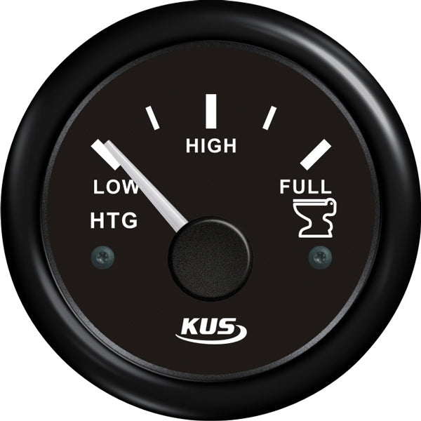 Kus wastewater tank gauge, black 240-33ohm, 12/24V