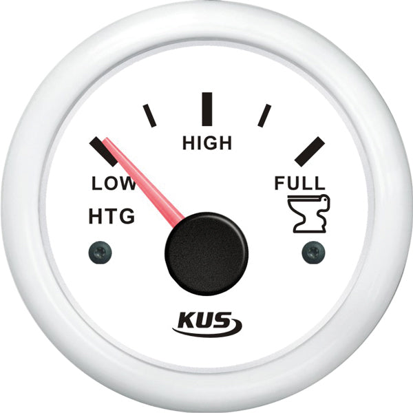 Kus wastewater tank gauge, white 240-33ohm, 12/24V