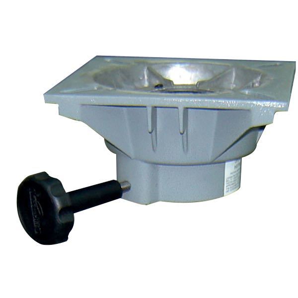 Chair fitting with swivel Ø60 mm