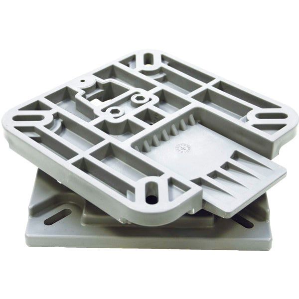 Swivel for chair base with quick release