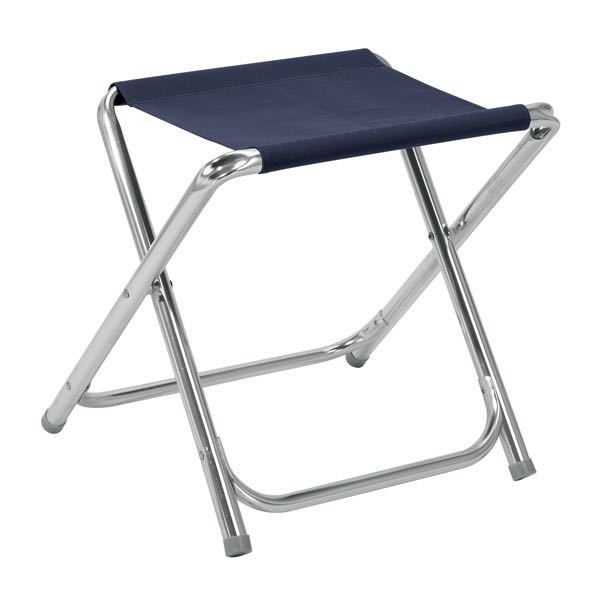 Fishing chair of Ø25mm aluminum with blue 600D polyester