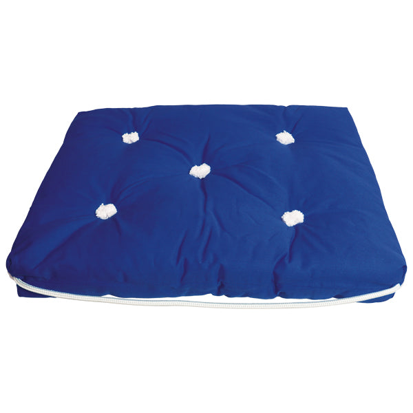 Kapok pillow blue single