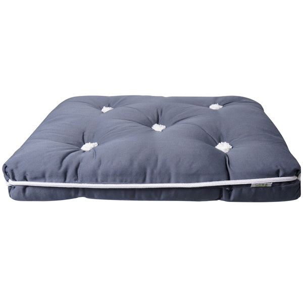Kapok pillow single grey
