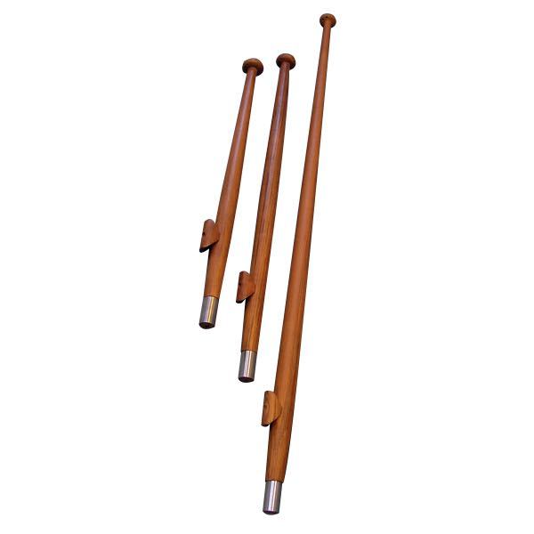 Flagpole 60cm teak