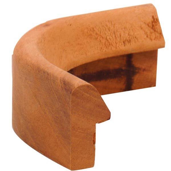Mahogany angle J-profile interior 50/90deg.