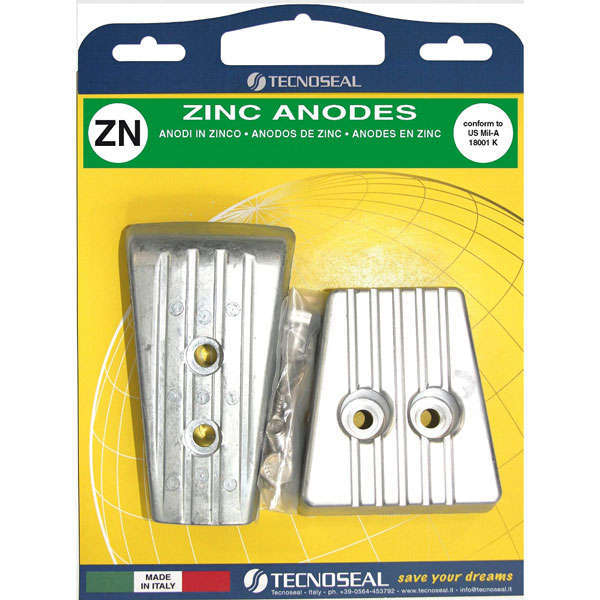 Zinc anodes Volvo SX-A and DPS-A