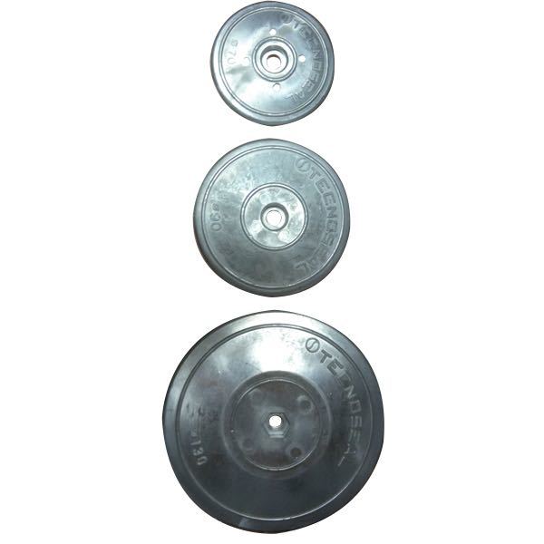 Zinc Rod Anode, 1 pair, Ø70mm 250 g