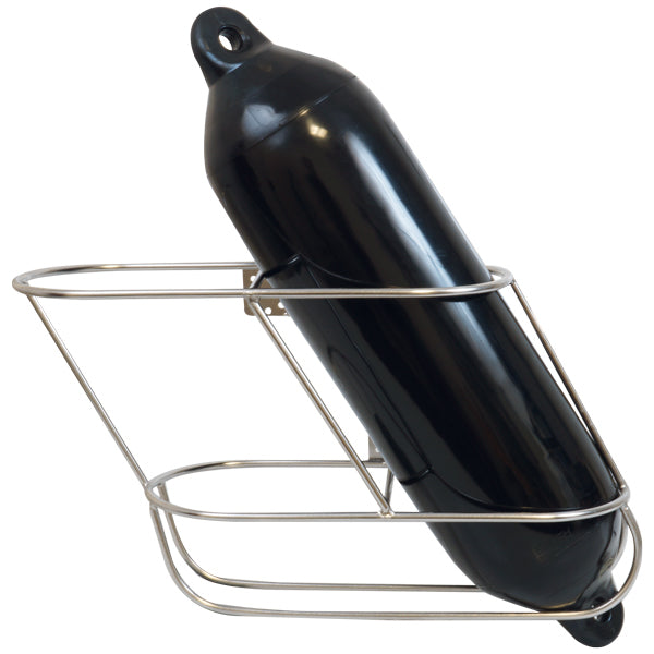 1852 Fender Holder Angled Left Ø225mm for 2 Fenders