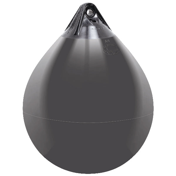 Polyform A5 sphere fender 710 x 940mm grey with grey top