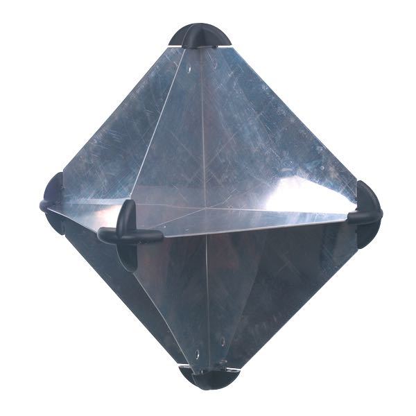 Radar reflector aluminum 300 x 300 x 415mm 650g 5m2