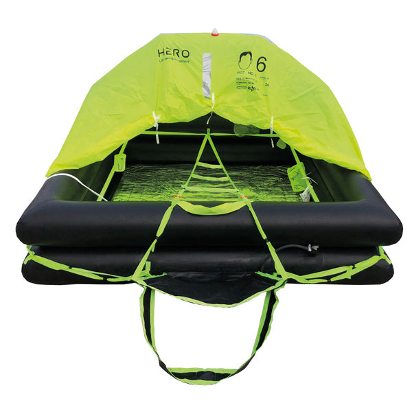 Hero Liferaft ISO9650-1 OFFSHORE 8 persons container