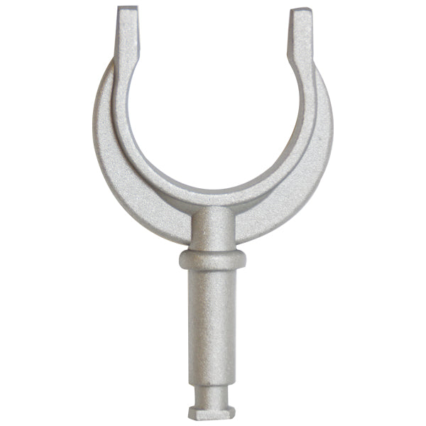 Rowlock 2" aluminum, 1 piece