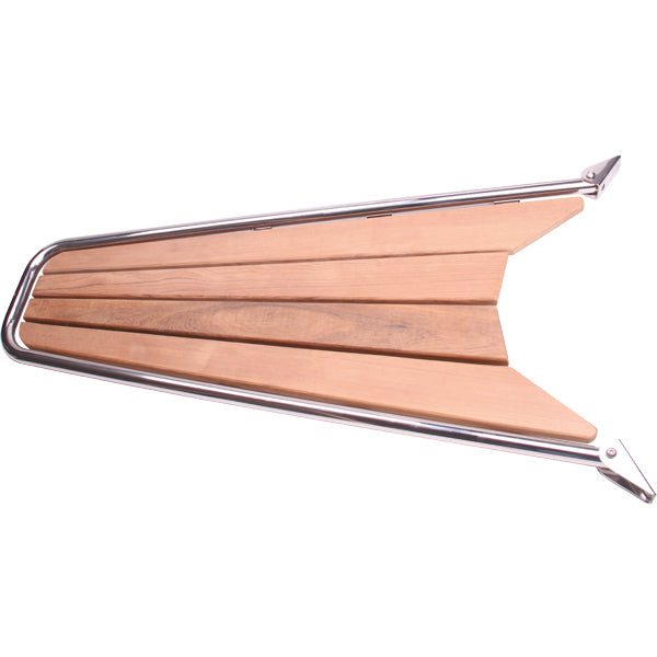 Bowsprit, teak 115x52cm Ø32mm tube