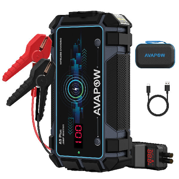 Avapow Jump Starter A9 Plus 12V, 2000A