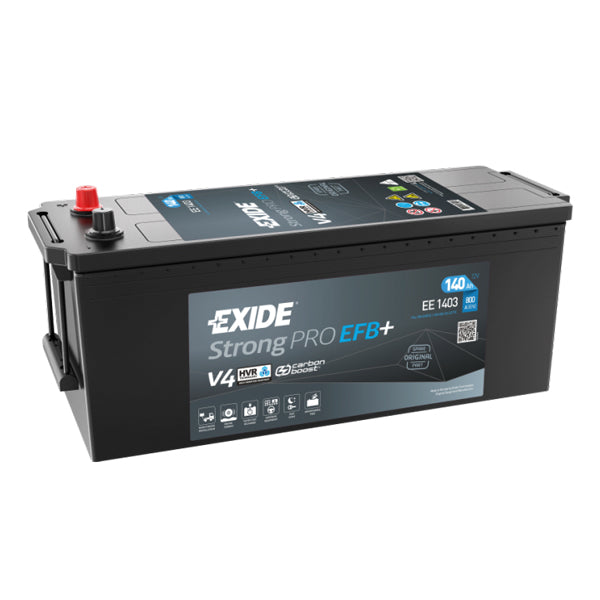 Exide Battery 140Ah Dual Expert EFB+