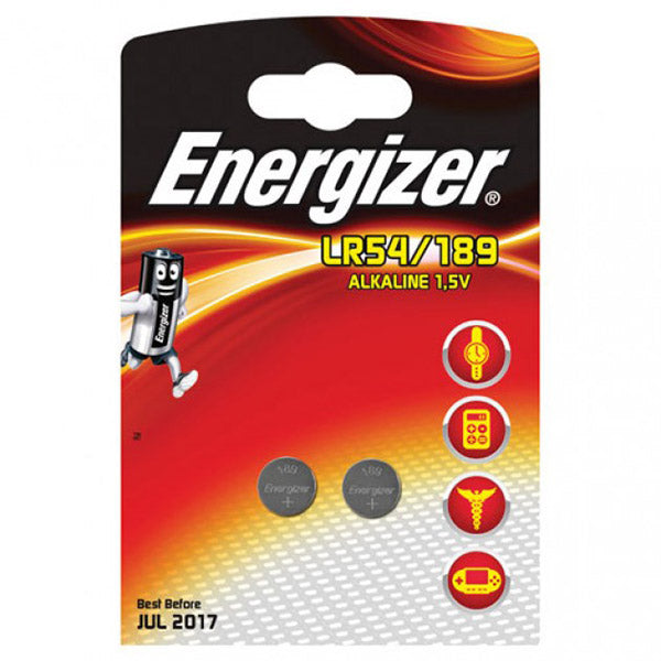 Energizer-batteri lr54/189 till kikare 1,5v 2st.