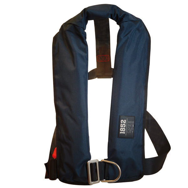 1852 Classic Automatic Life Vest, Navy with Harness 150N ISO