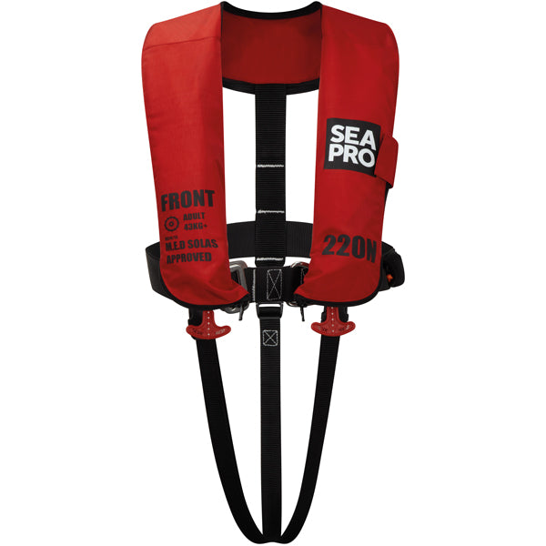Seapro 220n Solas Vest Red with Harness