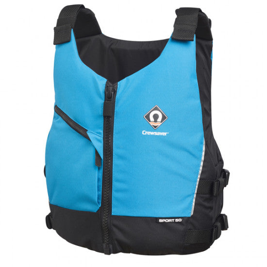 Crewsaver Sport 50N Buoyancy Aid, Blue M/L Chest 99-111cm