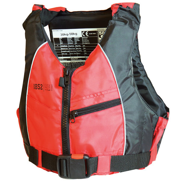 1852 Dinghy/Kayak Vest Red/Black 70+ kg XXL size