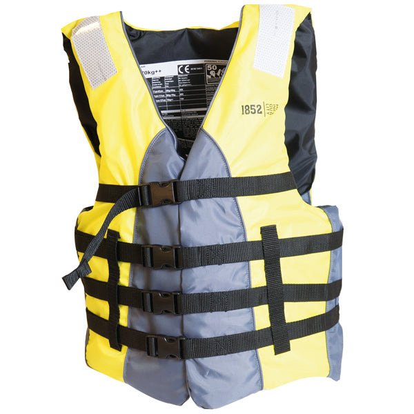 1852 Watersport vest black/lime 70+