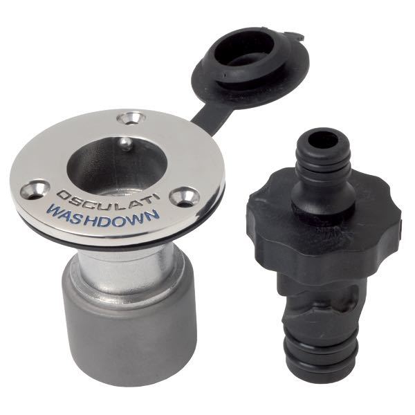 Water outlet with flush stop