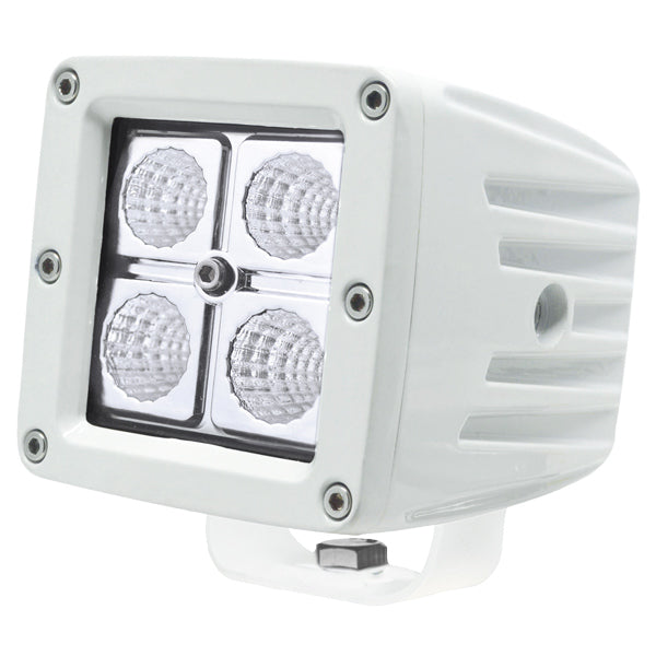 1852 deck light 10-30V, 12W LED, Flood, 1080lm, 80x75x82mm