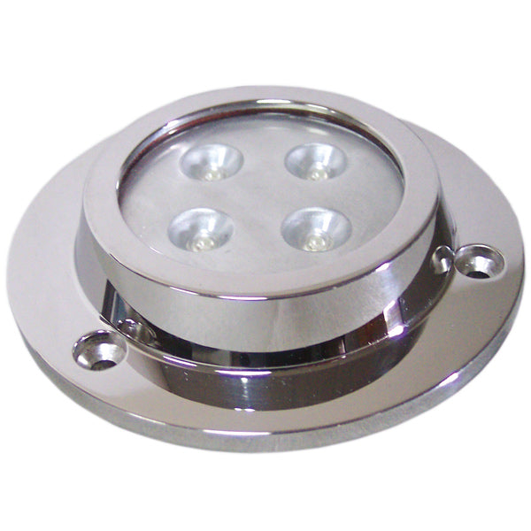 Underwater surface-mount light 8-30V 4 LED white