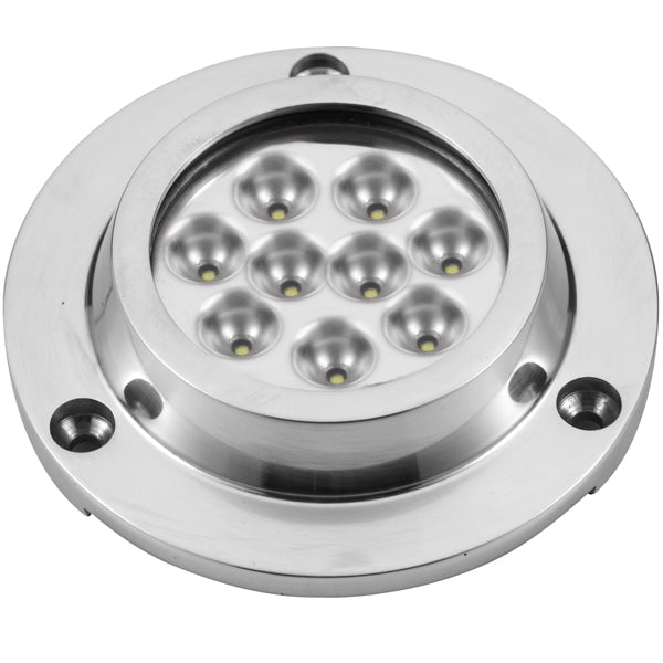 Underwater surface-mounted light 21.6W 10-30V 9 LED white