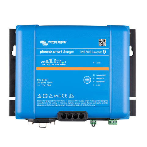 Victron Phoenix Smart IP43 laddare 24V 16A(3) kom ihåg 250856