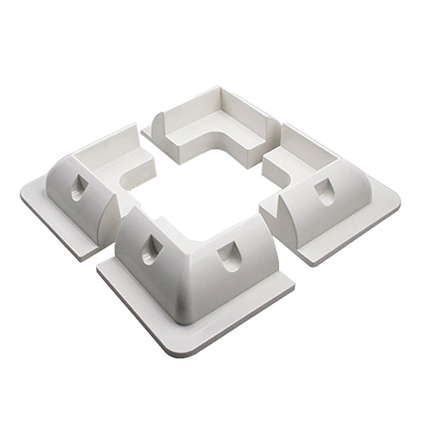 Mounting brackets for solar panels, corners, 4 pcs