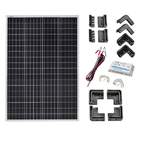 1852 Solar Panel Kit 160 W, complete kit