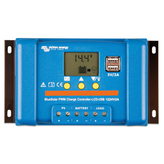 Victron BlueSolar PWM LCD och USB 12/24 V 20Amp