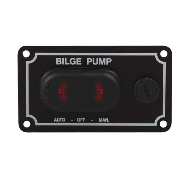 Pump panel waterproof - horizontal 89 x 50 mm