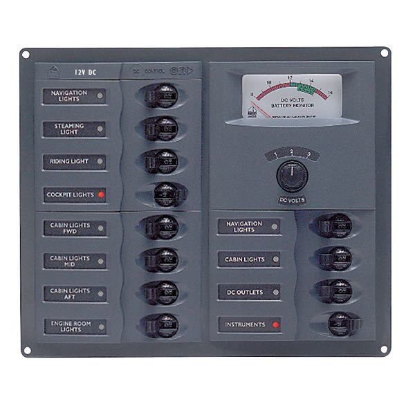 BEP Electrical Panel 12-way 12V 200x239cm