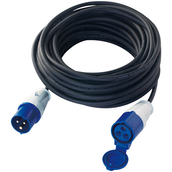 Cee 220 V förlängningssladd 3 x 2,5 mm - 15 m.