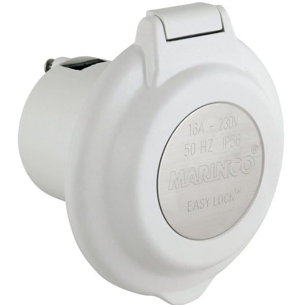 Marinco Shore Power Inlet Contour Fiber/Polyester 16A