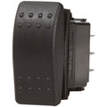 Blue Sea Systems vattentät switch Contura2 DPST Off-(On) svart