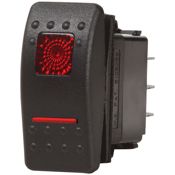 Blue Sea Systems vattentät switch Contura2 DPDT On-Off-On sv