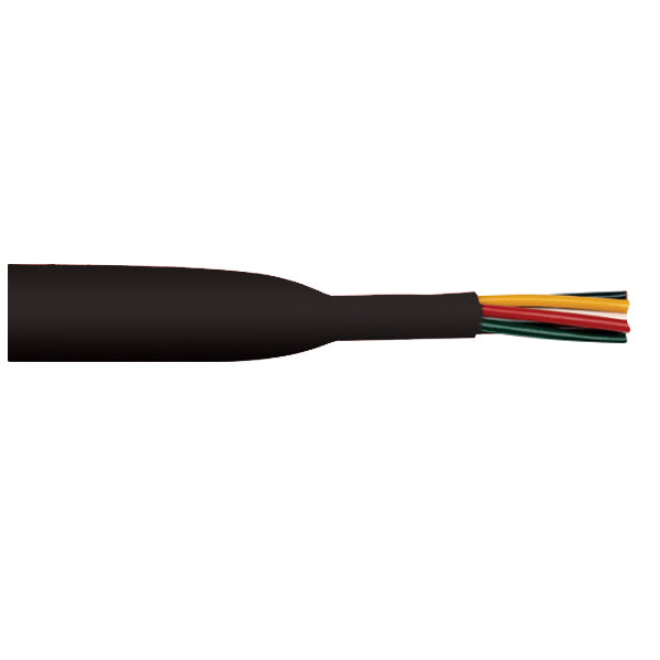 Krympslang 15st av 15cm svart från inv. Ø6,4 till Ø3,2mm