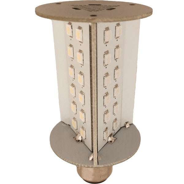 Nauticled lanternLED BAY15D Ø35x70mm 10-35Vdc 30W 3-color