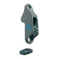 Ronstan V-cleat fairlead aluminum. 4-8 mm
