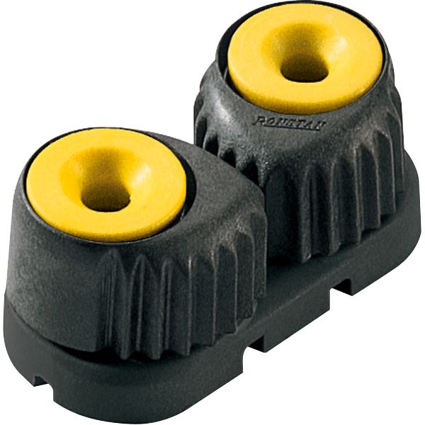 Ronstan Small Cleat, Yellow for 2-8mm Ropes