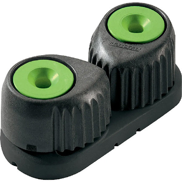 Ronstan Medium cleat, green for 3-12 mm rope