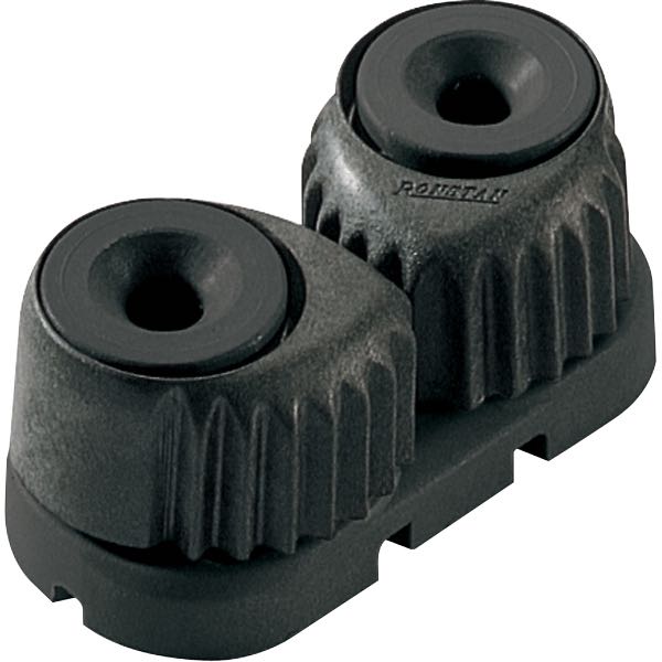 Ronstan Medium cleat, black for 3-12 mm rope
