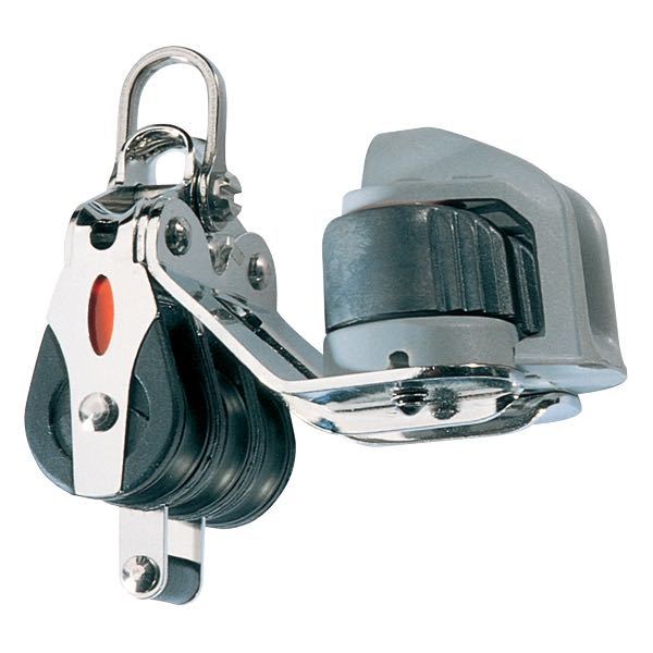 Ronstan Tri. block with cleat + dog bone s20