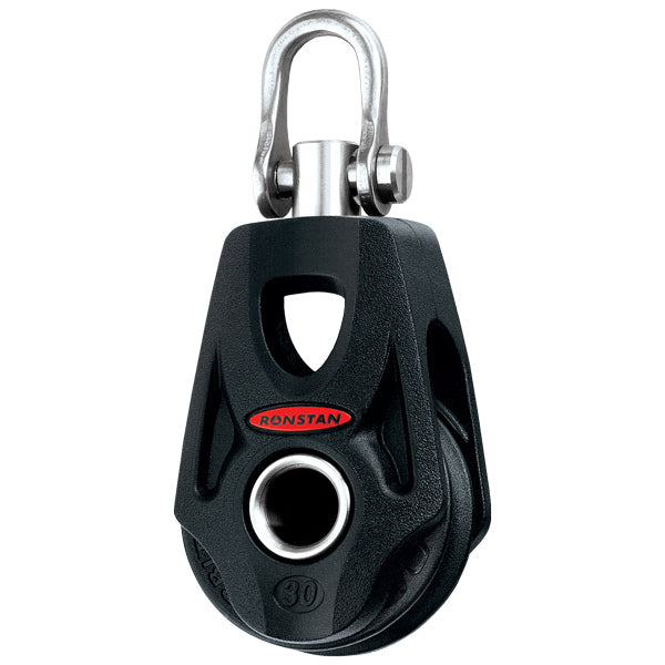 Ronstan Orbit single block with shackle and becket