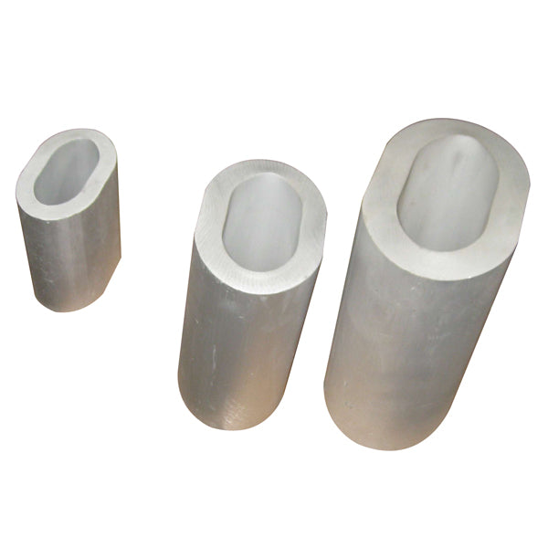 Wirelås aluminium 6mm, 10 stk.