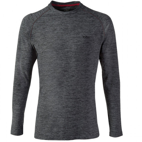Gill 1282 Men's Base Layer, Long-sleeved Grey Size XS