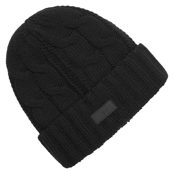 Gill HT 56 Rib-Knit Beanie, Black